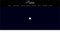 Desktop Screenshot of lacuisinecatering.com